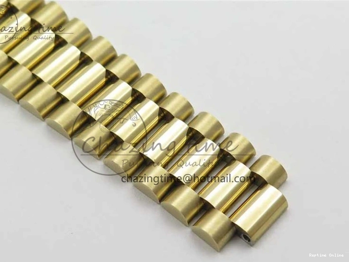 0116 Day-Date 40mm 228239 BP New Dial Version 904 YG Silver Roman Markers Dial on SS President Bracelet A Popular 2806